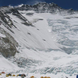 Face do Lhotse (8516m), acampamento 2 do Everest | Nepal 2005